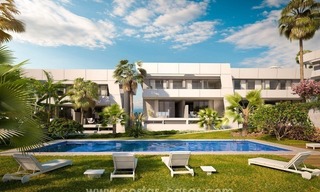 Luxury modern new townhouses for sale in East Marbella 4