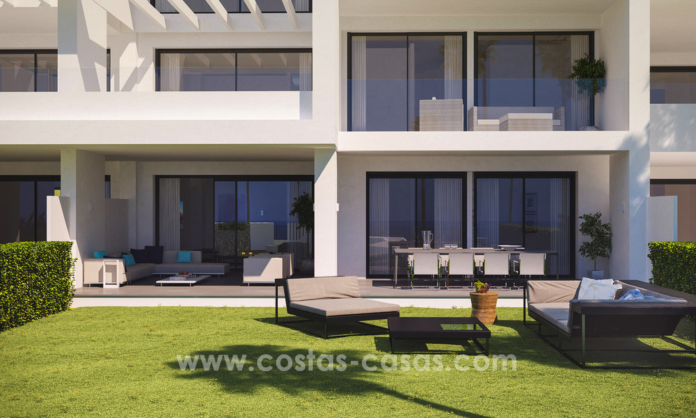 Stunning Modern Designer Apartments & Penthouses for sale frontline golf in Benahavis - Marbella 18841