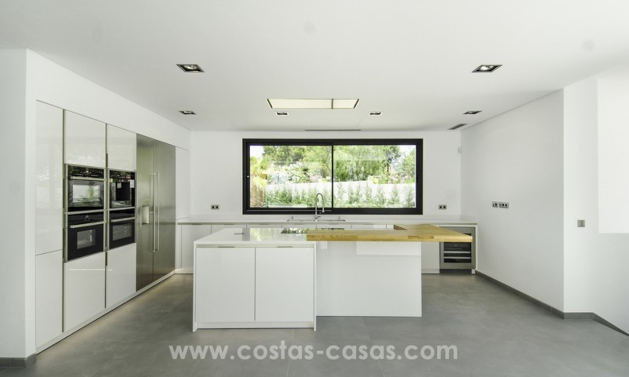 New modern beach villa for sale in Marbella 13