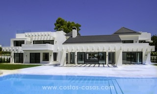 New modern beach villa for sale in Marbella 1