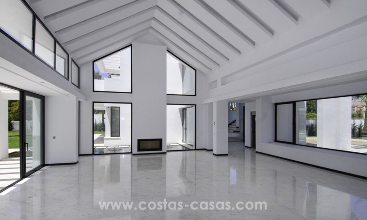 New modern beach villa for sale in Marbella 23