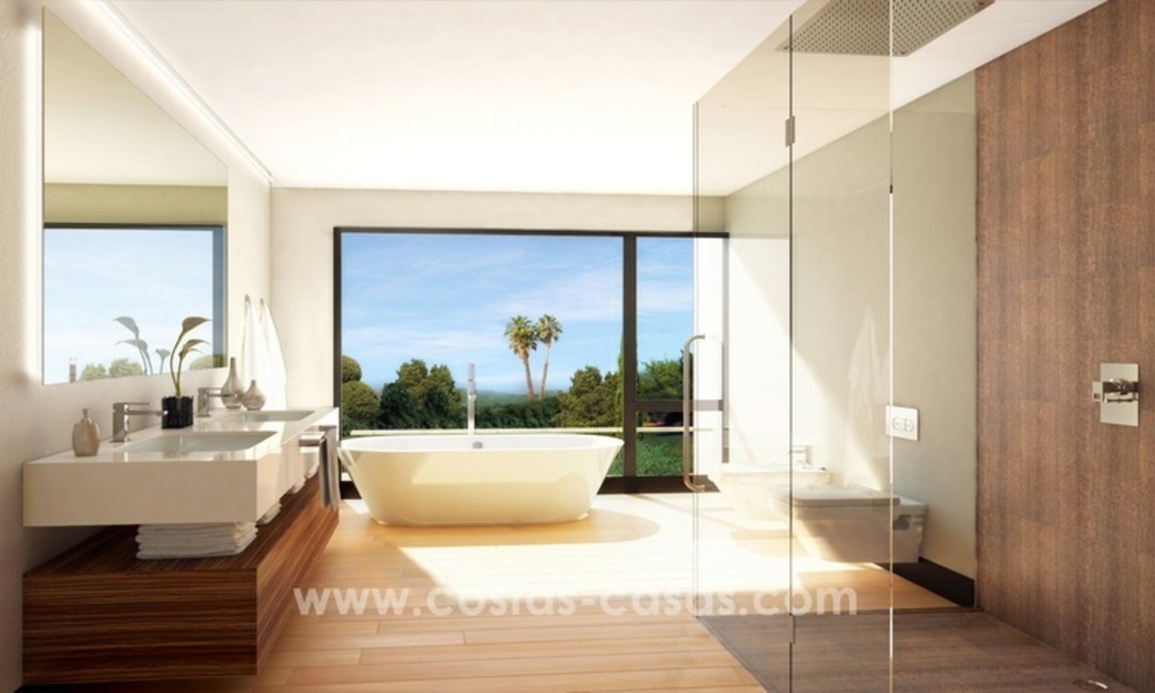 Brand New Designer Villas for sale on the Golden Mile, Marbella 14
