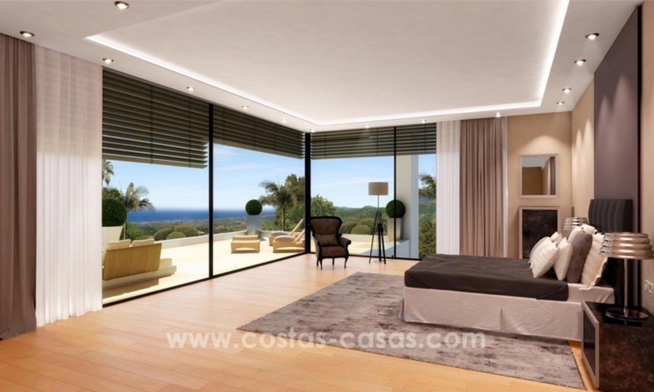 Brand New Designer Villas for sale on the Golden Mile, Marbella 13