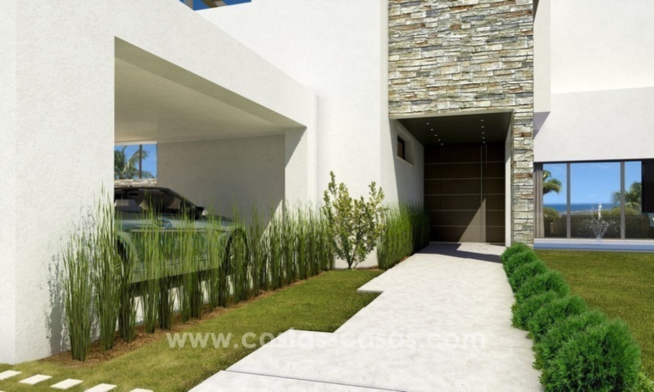 Brand New Designer Villas for sale on the Golden Mile, Marbella 5