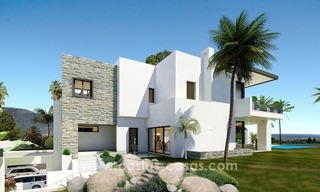 Brand New luxury contemporary Villas for sale on the Golden Mile, Marbella 2