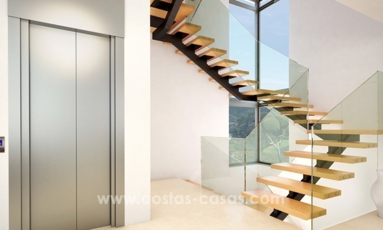 Brand New luxury contemporary Villas for sale on the Golden Mile, Marbella 10