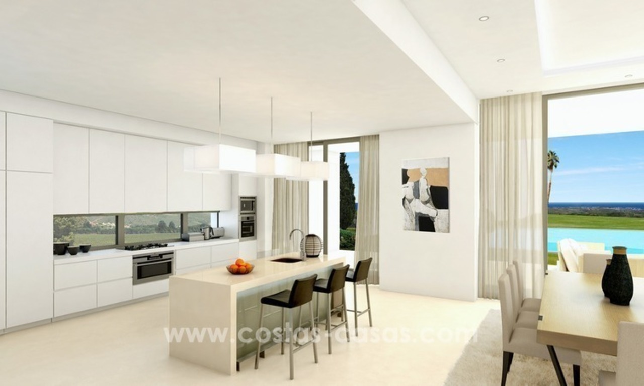 New modern luxury Villas for sale on the Golden Mile, Marbella 8
