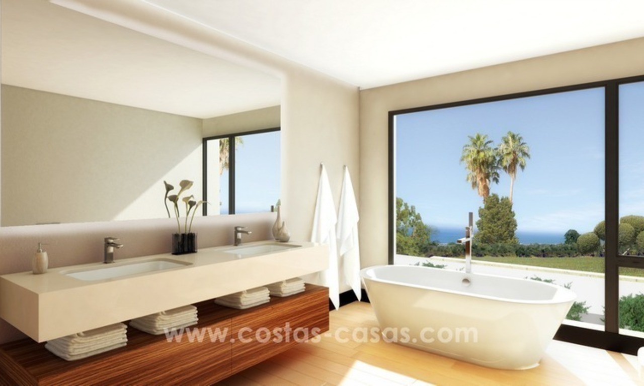 New modern luxury Villas for sale on the Golden Mile, Marbella 13