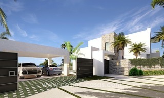 New modern luxury Villas for sale on the Golden Mile, Marbella 2