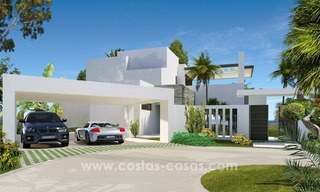 Contemporary luxury Villas for sale on the Golden Mile, Marbella 3