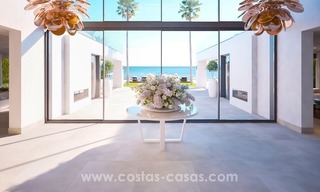 Front Line Beach Newly Constructed Contemporary Villa for sale on the New Golden Mile, Marbella - Estepona 15