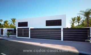 Front Line Beach Newly Constructed Contemporary Villa for sale on the New Golden Mile, Marbella - Estepona 5