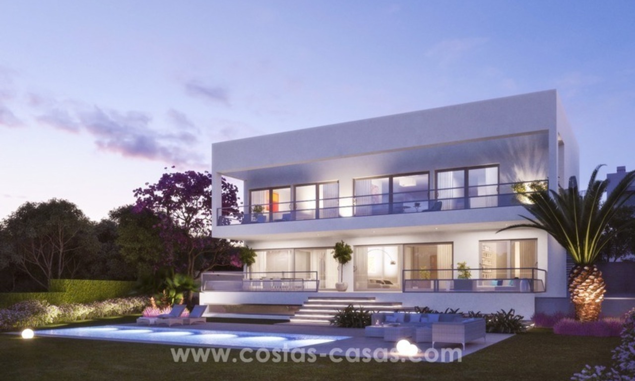 Brand New Beach Side Designer Villas for sale in Guadalmina Baja, Marbella 2