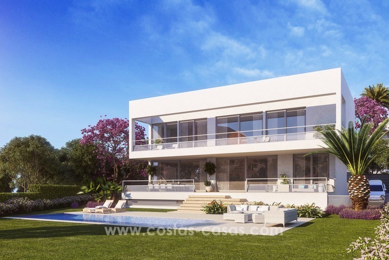 Brand New Beach Side Designer Villas for sale in Guadalmina Baja, Marbella