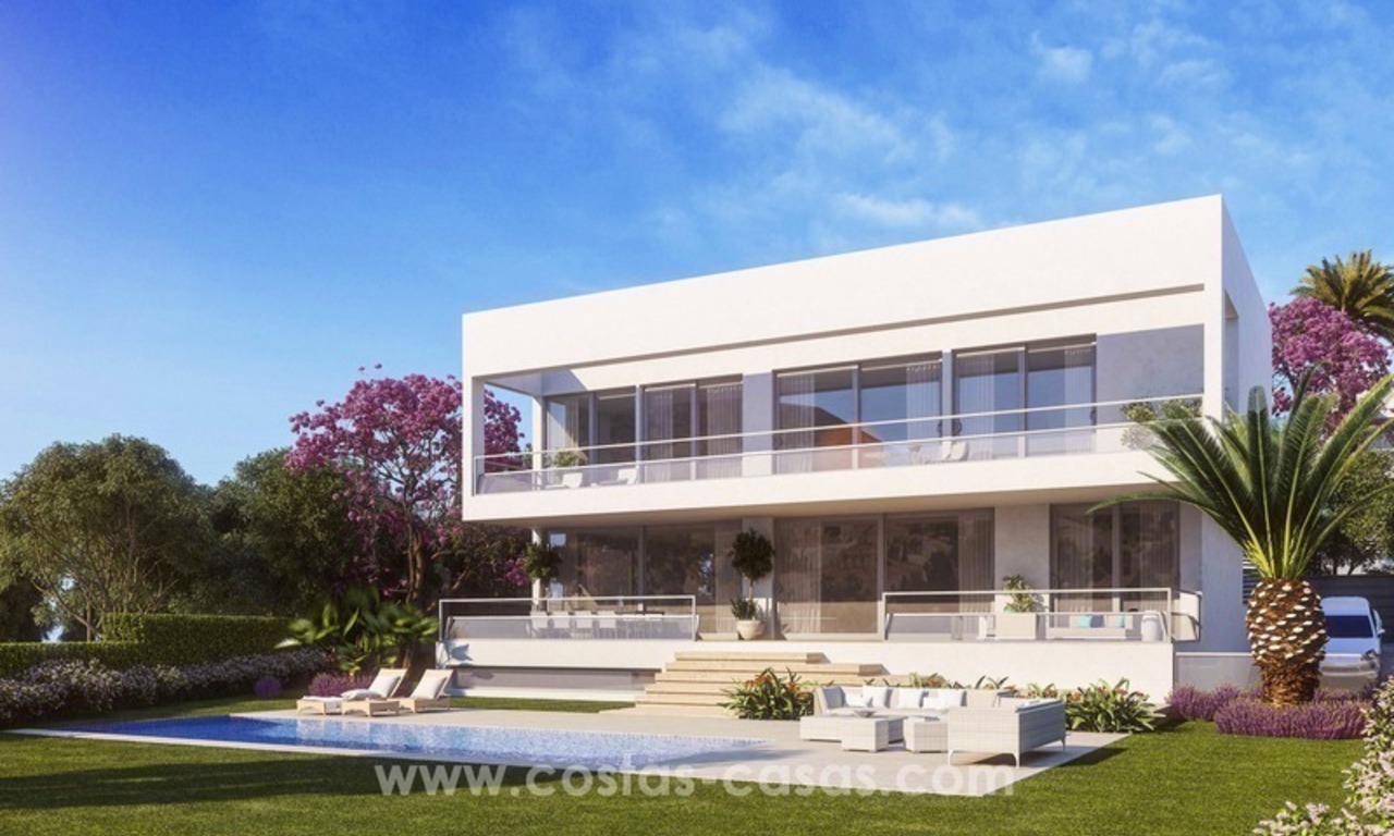 Brand New Beach Side Designer Villas for sale in Guadalmina Baja, Marbella 0