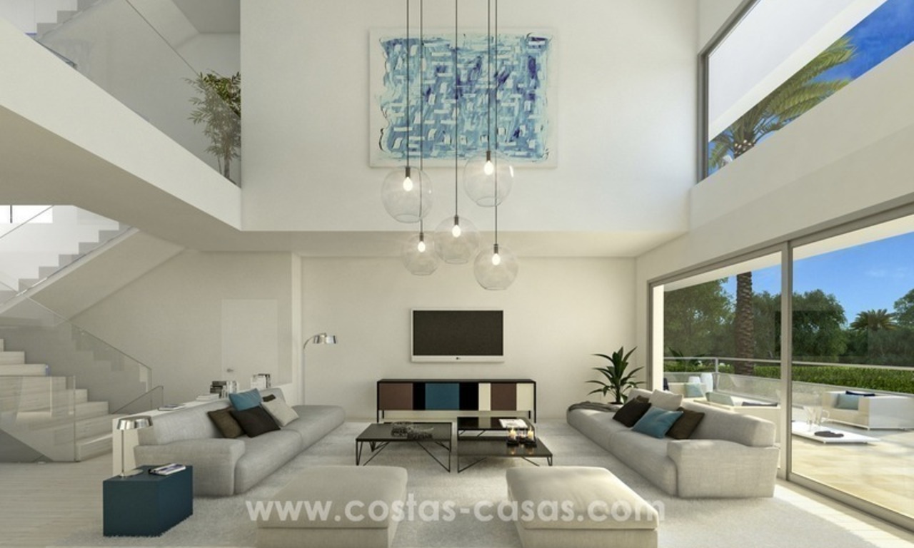 Brand New Beach Side Designer Villas for sale in Guadalmina Baja, Marbella 6