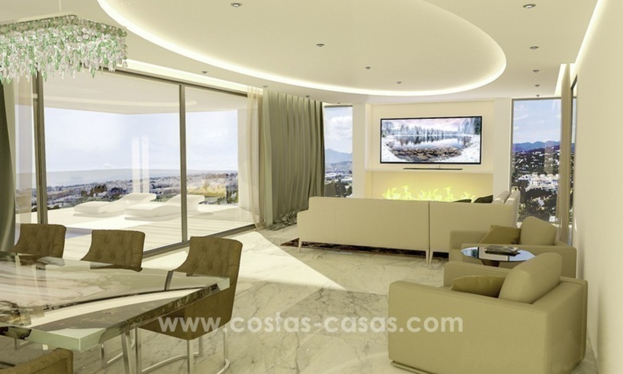 New modern Designer Villas for sale in Nueva Andalucia, Marbella 6