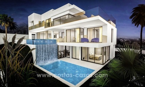 New modern Designer Villas for sale in Nueva Andalucia, Marbella 