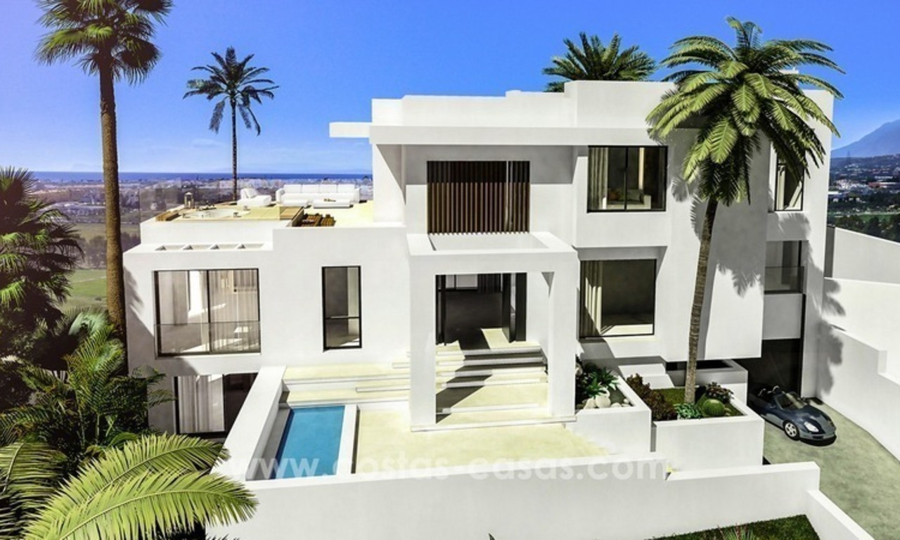 New modern Designer Villas for sale in Nueva Andalucia, Marbella 4