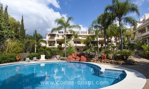 Bargain apartment for sale in Nueva Andalucia, walking distance of all amenities and Puerto Banus in Marbella 