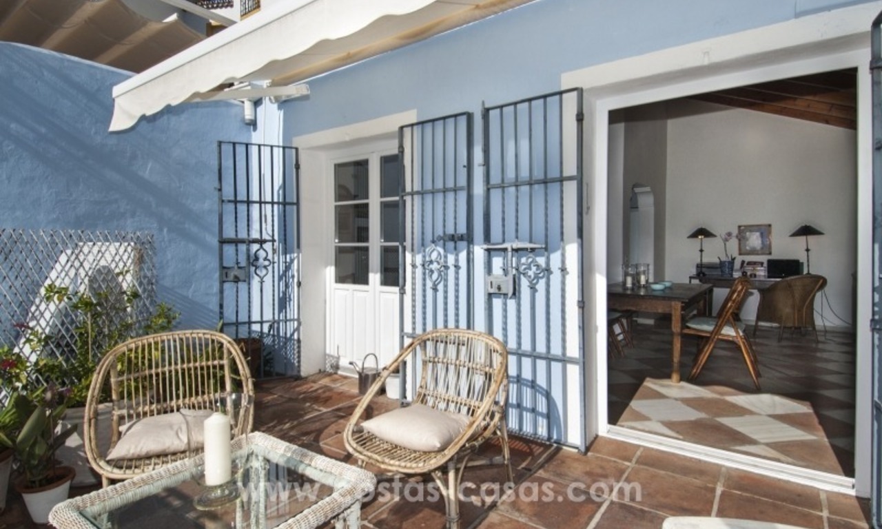 Refurbished Townhouse for sale in The Beautiful La Heredia, Benahavis - Marbella 9