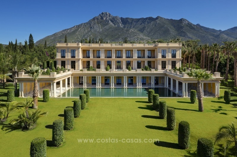 Unique palatial mansion for sale on the Golden Mile, Marbella
