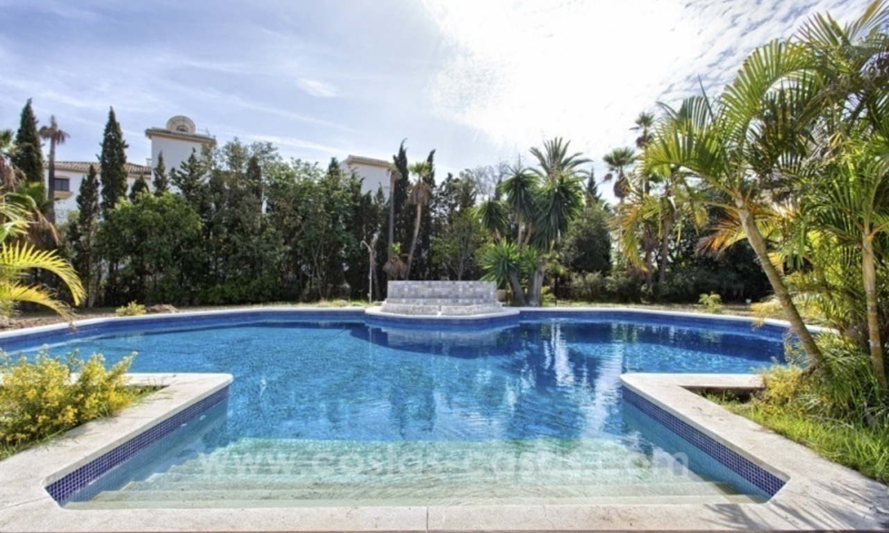 Modern Andalusian style villa for sale in Nueva Andalucia, Marbella 2
