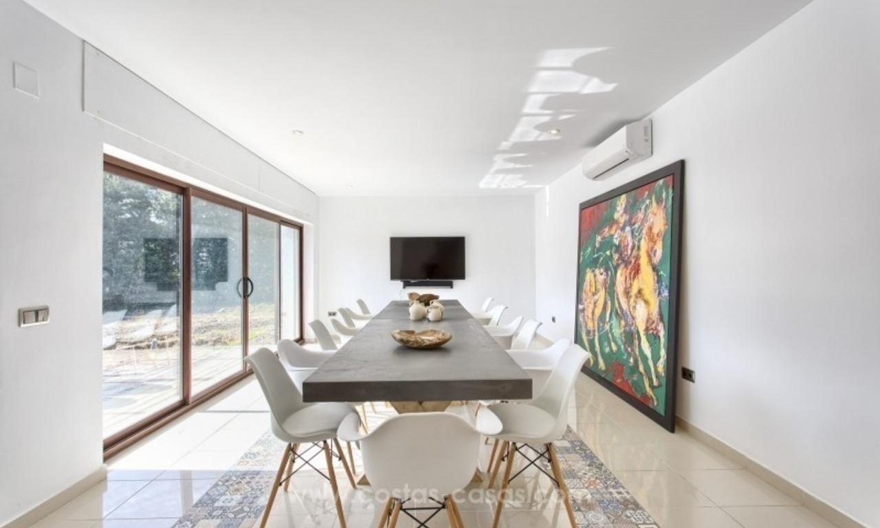 Modern Andalusian style villa for sale in Nueva Andalucia, Marbella 10