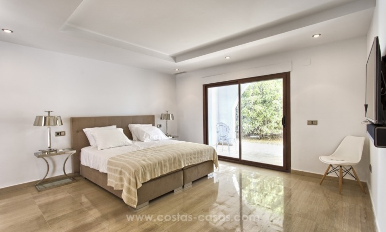 Modern Andalusian style villa for sale in Nueva Andalucia, Marbella 17