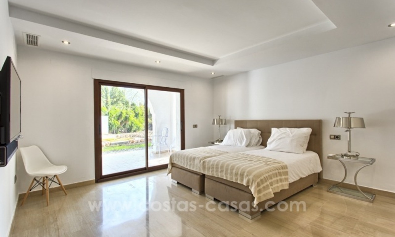 Modern Andalusian style villa for sale in Nueva Andalucia, Marbella 18