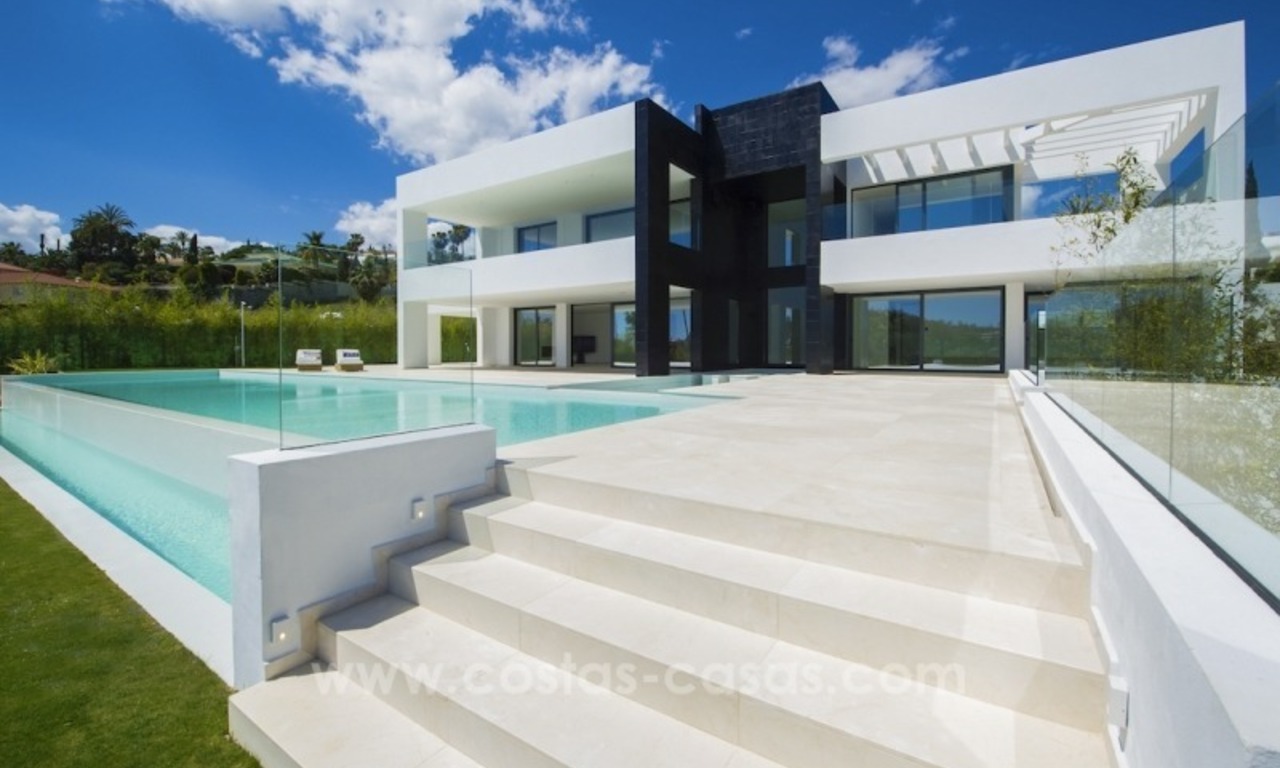 Modern Designer Villa Recently constructed for sale in Nueva Andalucía, Marbella 1