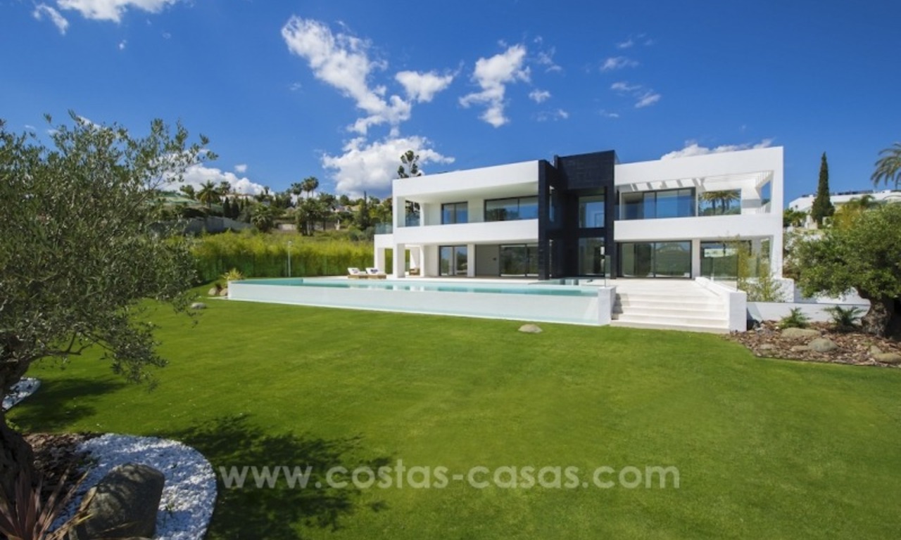 Modern Designer Villa Recently constructed for sale in Nueva Andalucía, Marbella 0