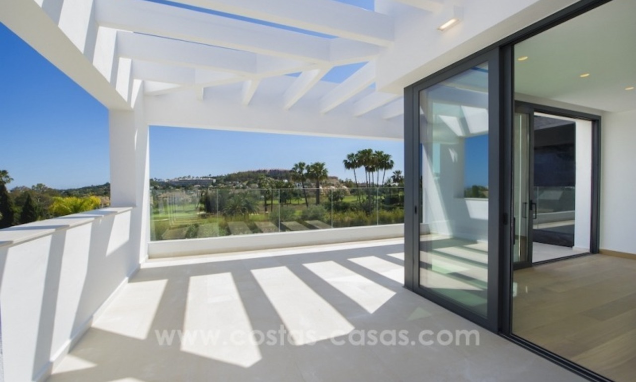 Modern Designer Villa Recently constructed for sale in Nueva Andalucía, Marbella 26