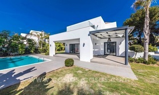 New Design beach villas for sale on the New Golden Mile, Marbella - Estepona 1