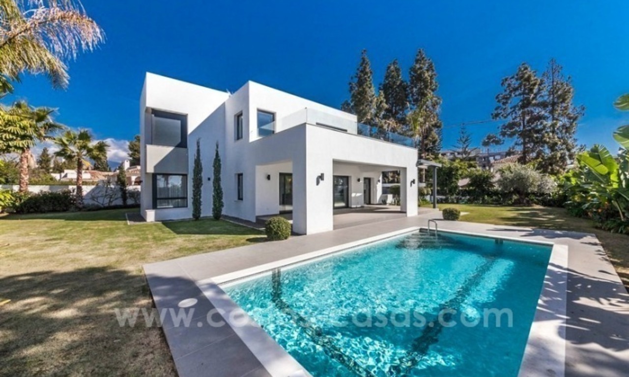 New Design beach villas for sale on the New Golden Mile, Marbella - Estepona 0