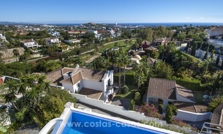 Contemporary golf villa for sale with splendid sea view in an up-market area of Nueva Andalucia - Marbella 28