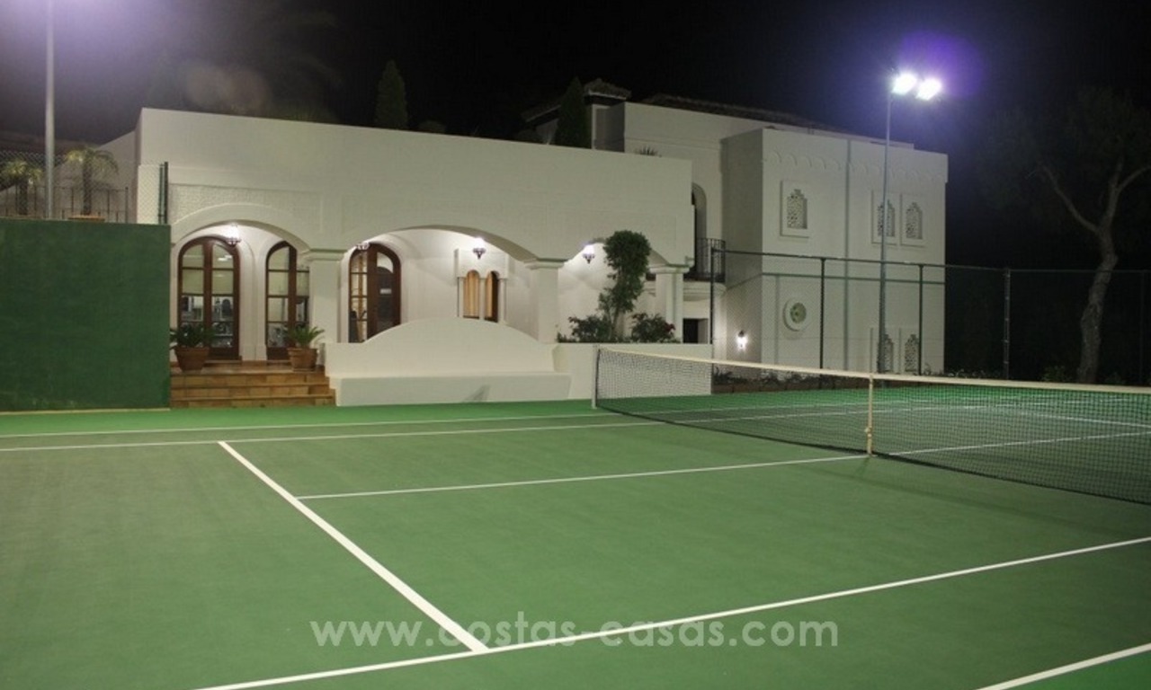 For sale in Marbella: Superb Sierra Blanca Villa with Guest Villa & Tennis Court 7