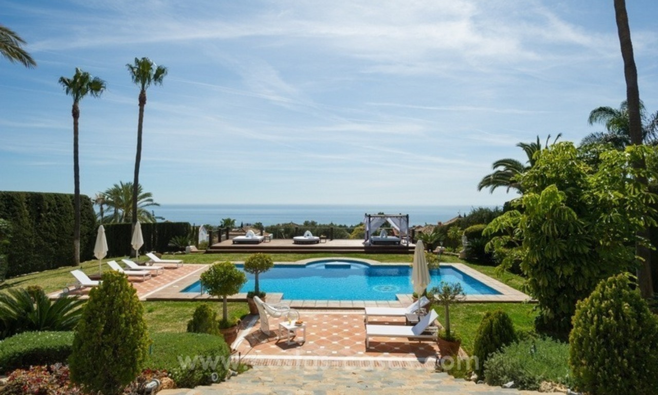 For sale in Marbella: Superb Sierra Blanca Villa with Guest Villa & Tennis Court 12