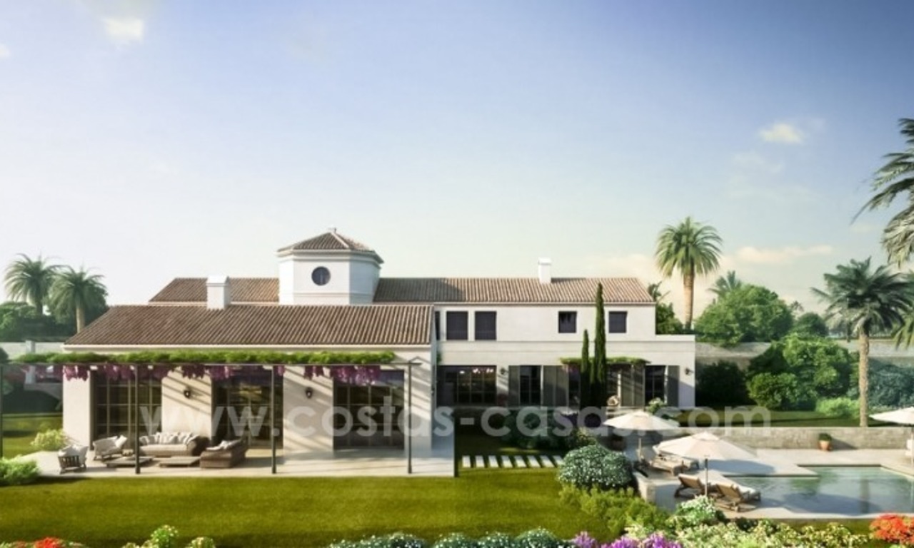 Brand New contemporary Golf Mansions in 5 Star Resort for sale on la Costa del Sol 6