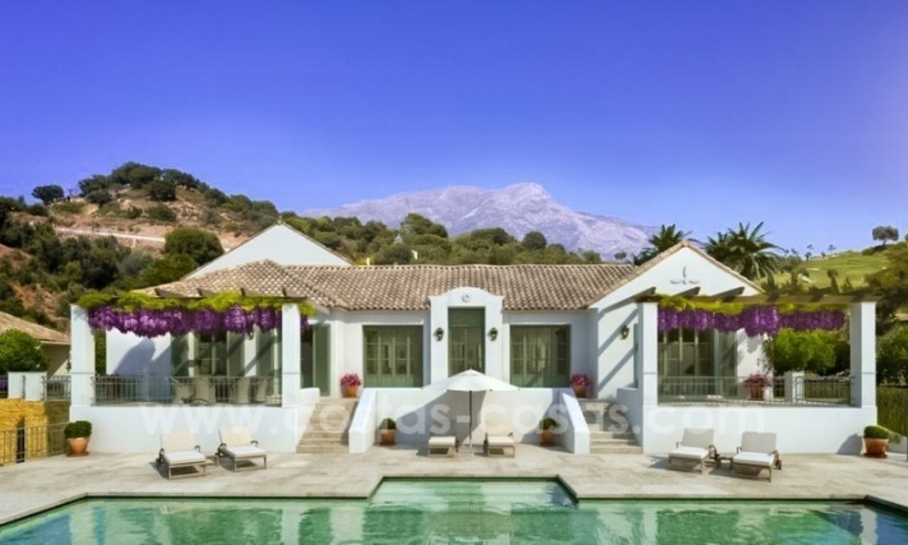Brand New contemporary Golf Mansions in 5 Star Resort for sale on la Costa del Sol 1
