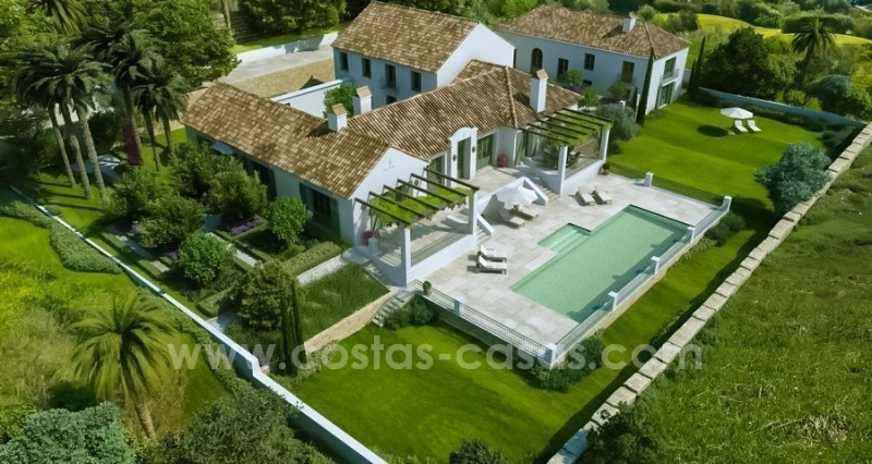 Brand New contemporary Golf Mansions in 5 Star Resort for sale on la Costa del Sol