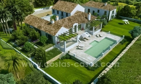 Brand New contemporary Golf Mansions in 5 Star Resort for sale on la Costa del Sol 
