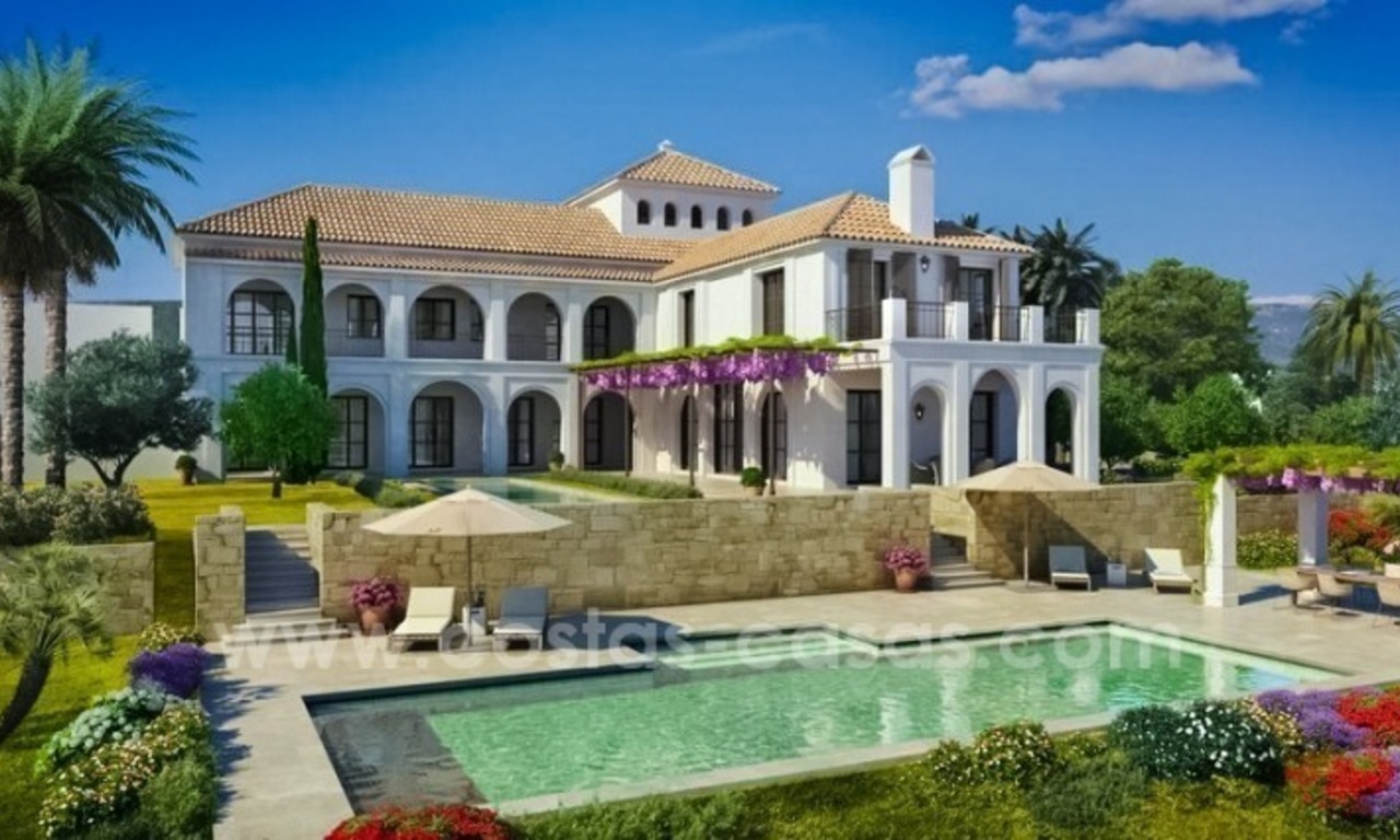 Brand New contemporary Golf Mansions in 5 Star Resort for sale on la Costa del Sol 10