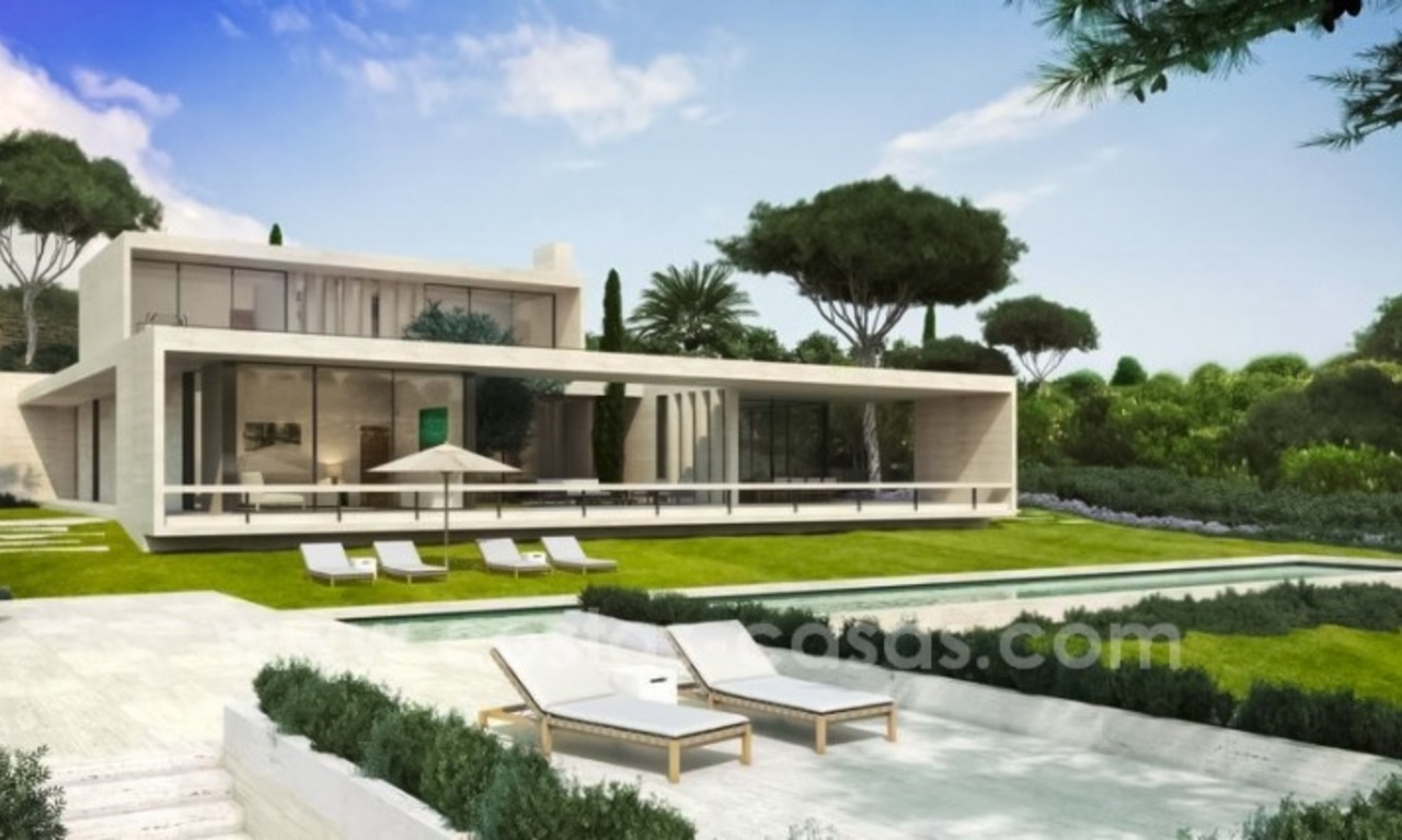 Brand New contemporary Golf Mansions in 5 Star Resort for sale on la Costa del Sol 12