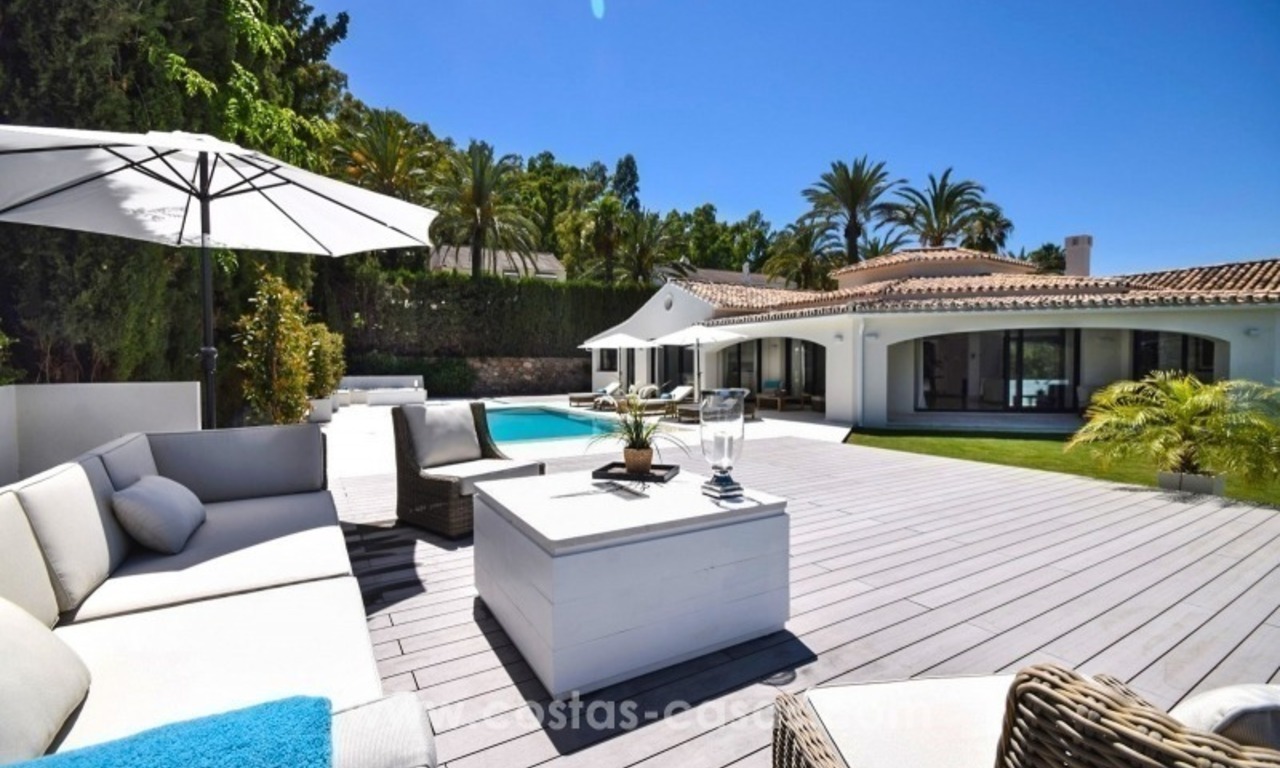 Front Line Golf Refurbished Villa for sale in Los Naranjos Golf, Nueva Andalucía, Marbella 3