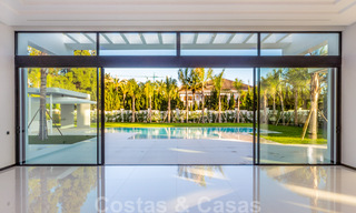 Modern designer Beach Side and golf villas for sale in Guadalmina, Marbella. Ready to move in. 29011 