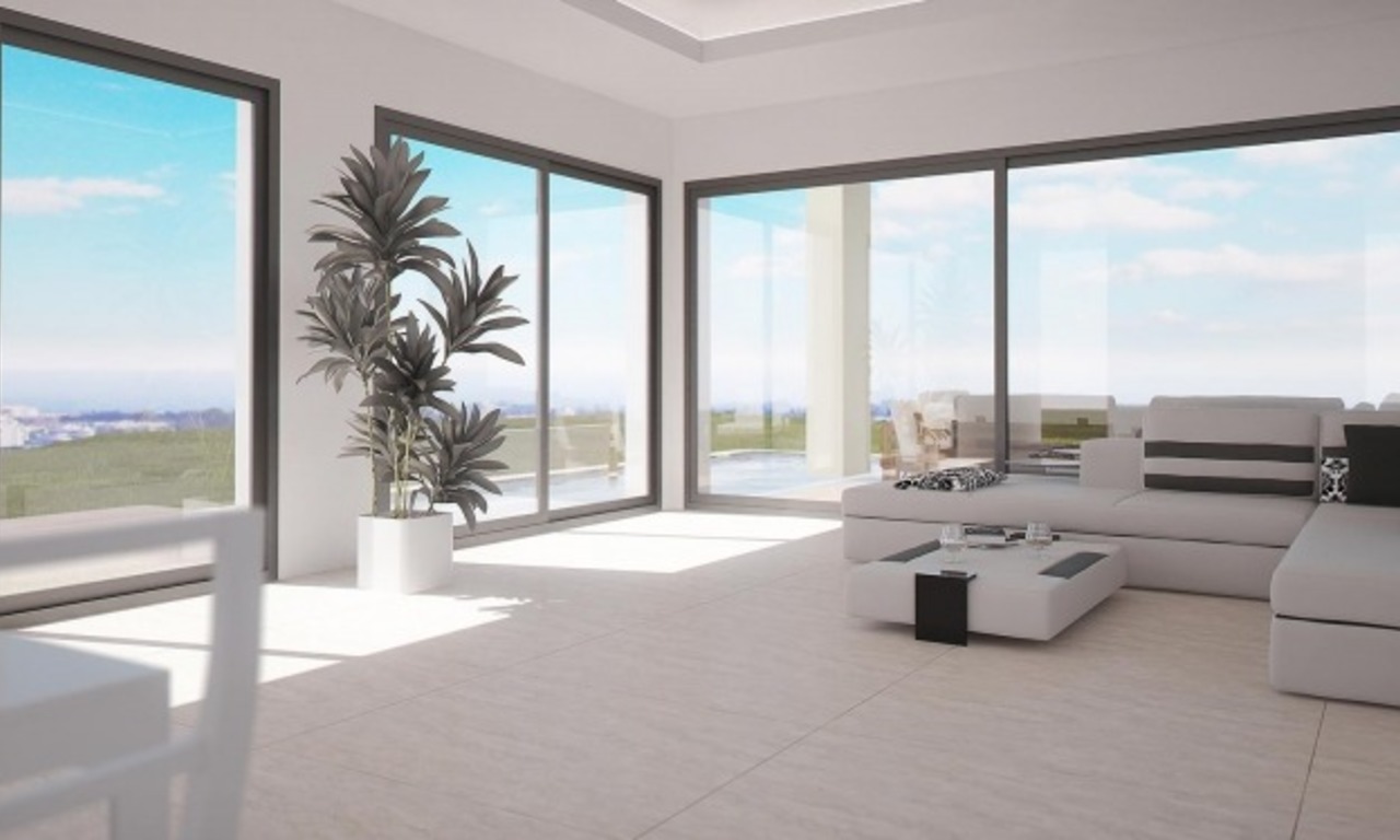 Modern New Villas for sale in gated community in the area of Marbella – Benahavis – Estepona 7