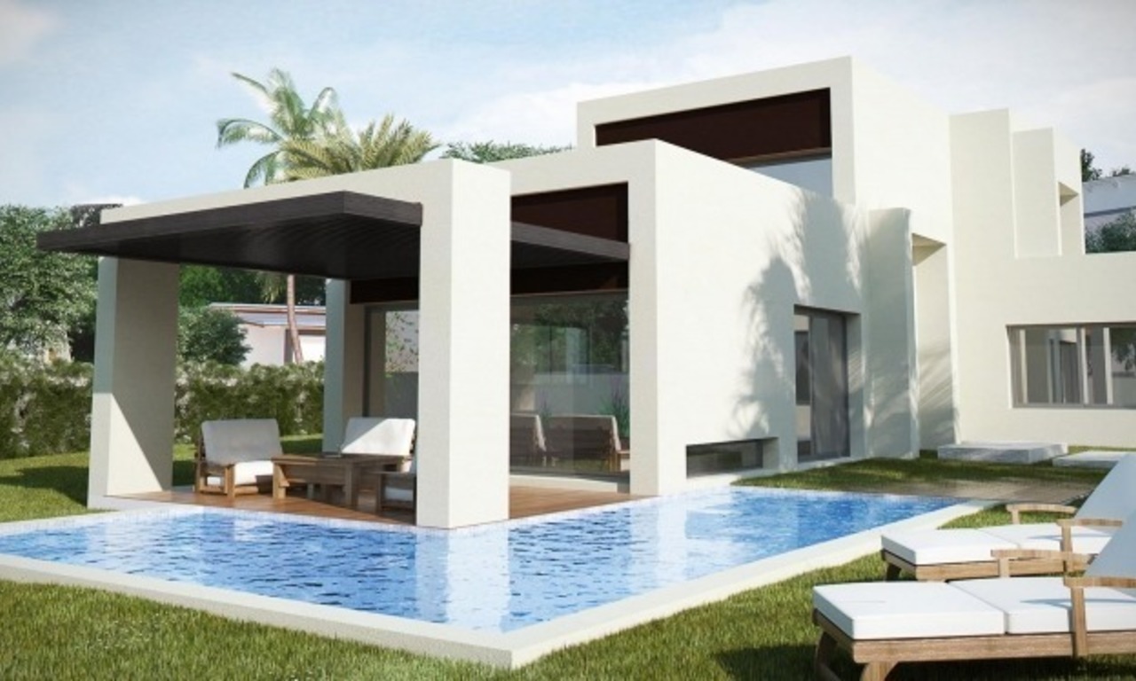 Modern New Villas for sale in gated community in the area of Marbella – Benahavis – Estepona 3