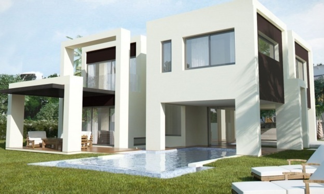 Modern New Villas for sale in gated community in the area of Marbella – Benahavis – Estepona 4