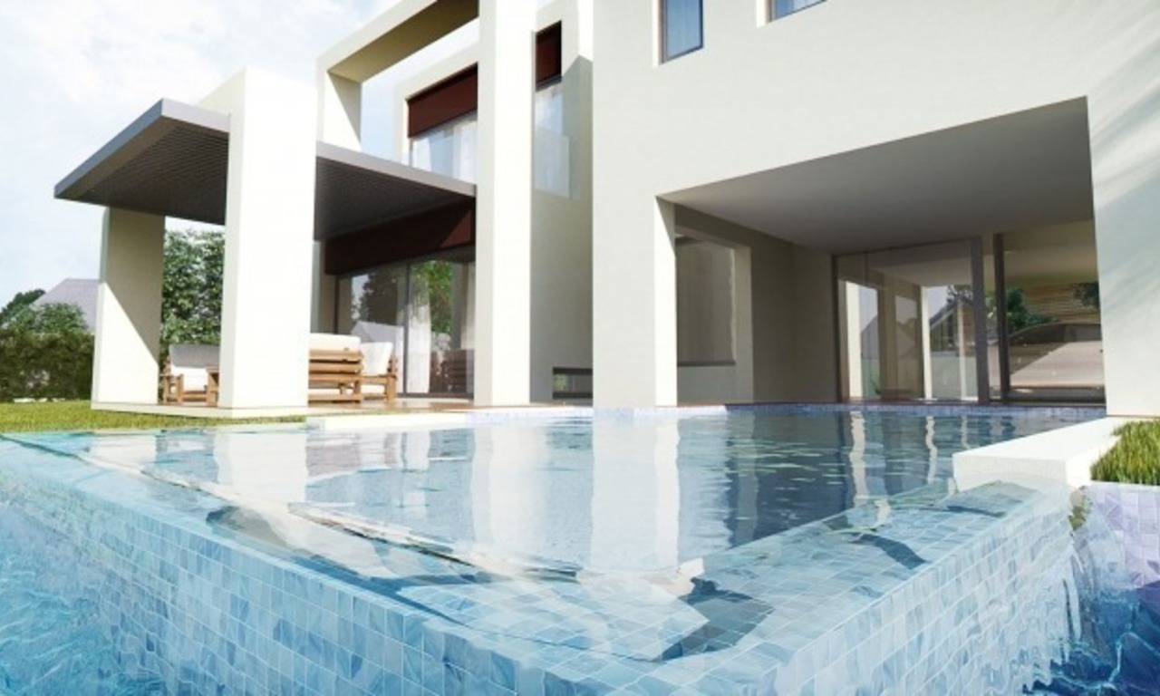 Modern New Villas for sale in gated community in the area of Marbella – Benahavis – Estepona 5